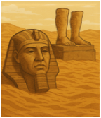 Ozymandias Statue
